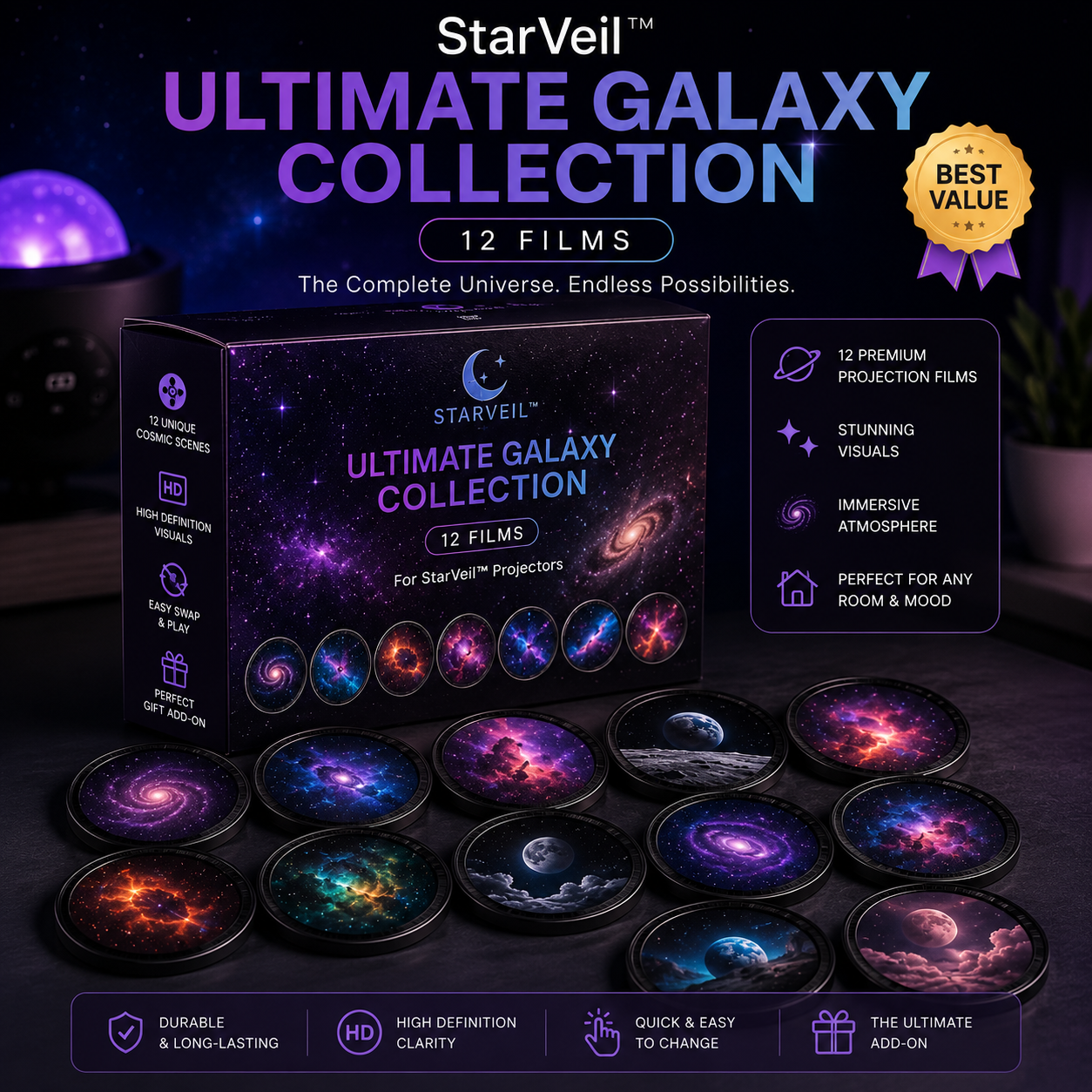StarVeil™ Ultimate Galaxy Collection (12 Films)