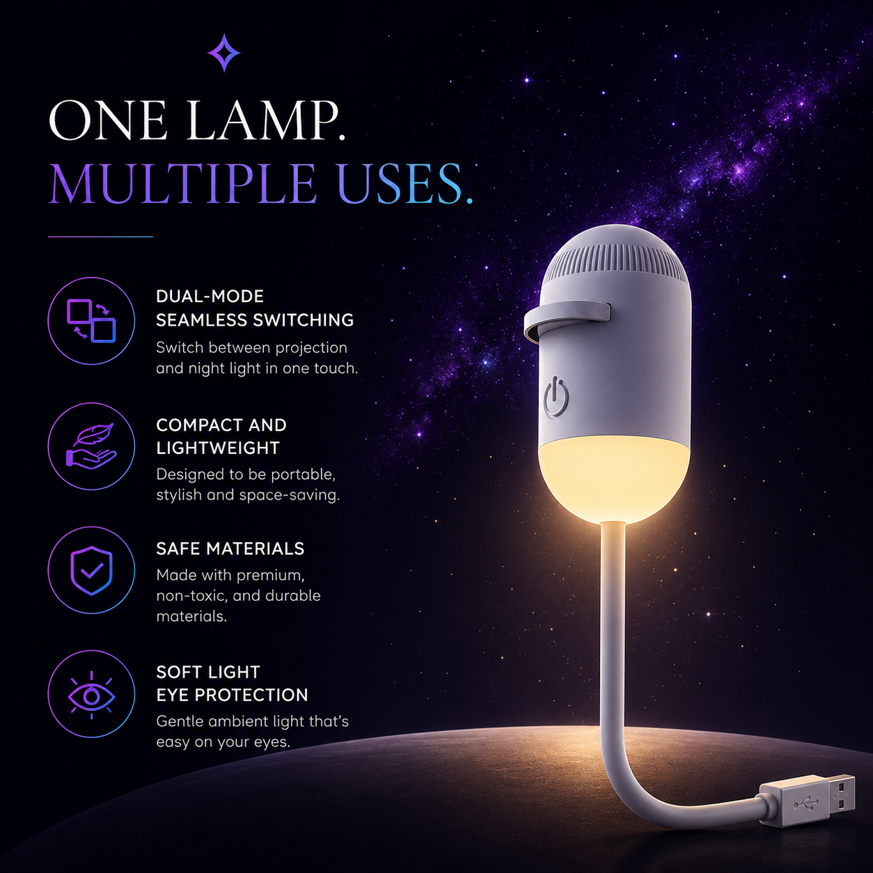 StarVeil™ Duo Projector